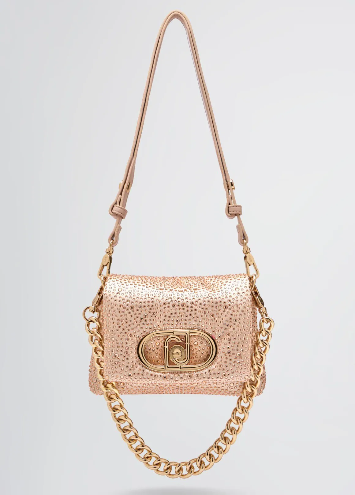 Borsa LaPuffy piccola con strass
