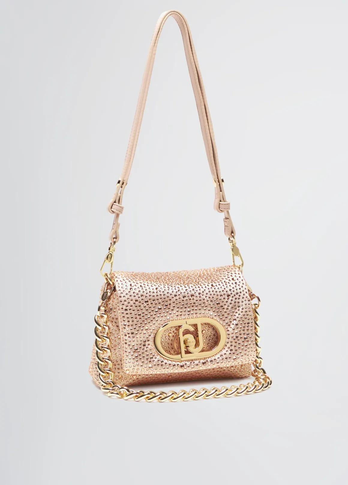 Borsa LaPuffy piccola con strass