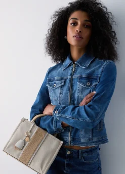 Borsa piccola jacquard