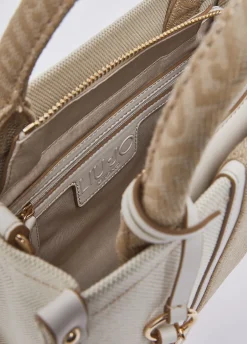 Borsa piccola jacquard