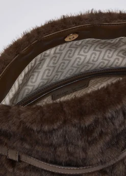 Borsa Riccy in pelliccia sintetica