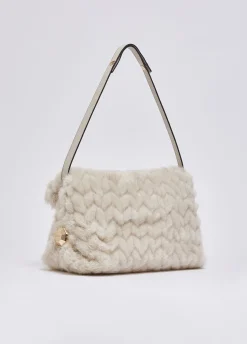 Borsa Riccy in pelliccia sintetica