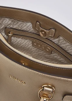 Borsa satchel media con charms