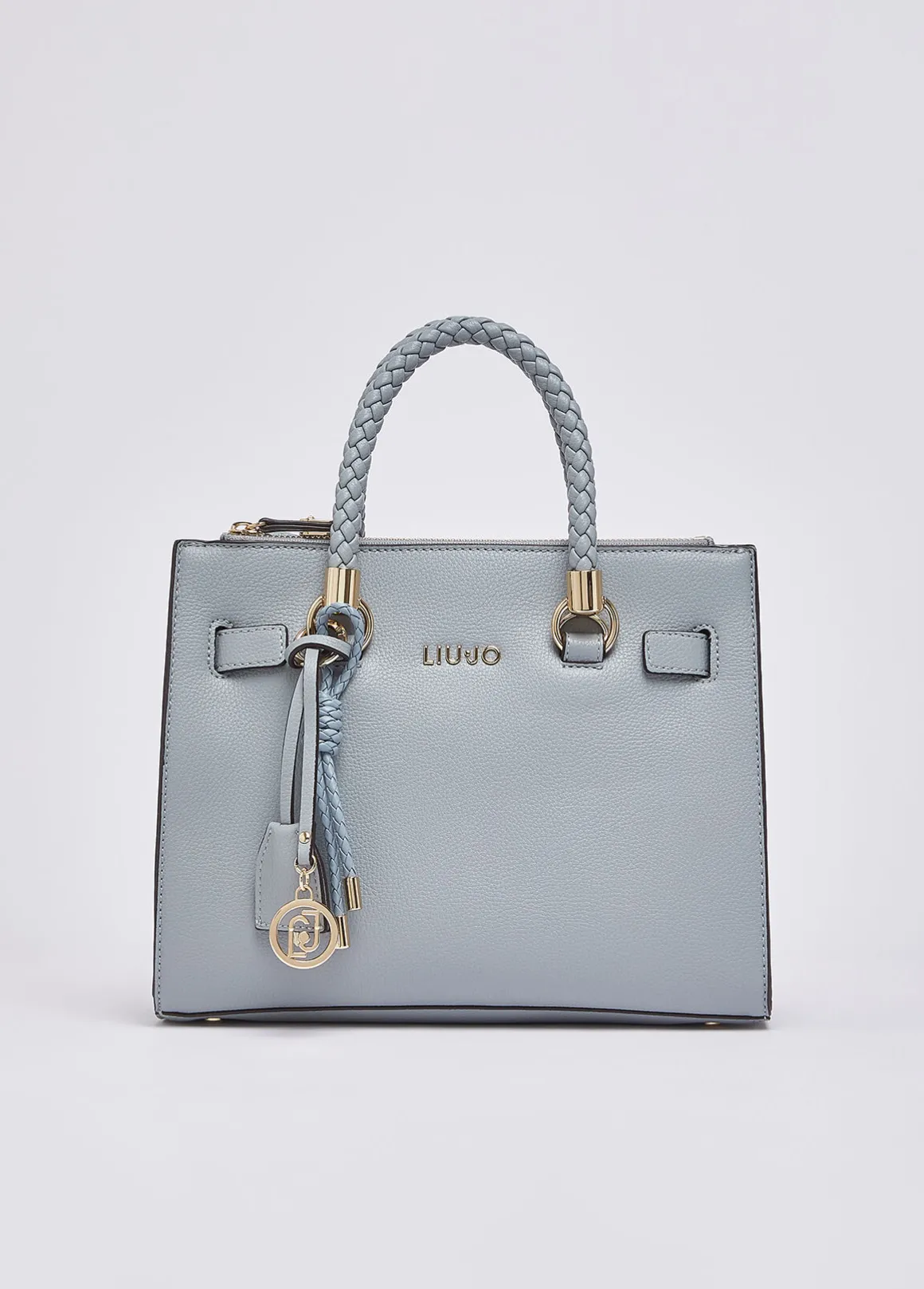 Borsa satchel piccola con charms