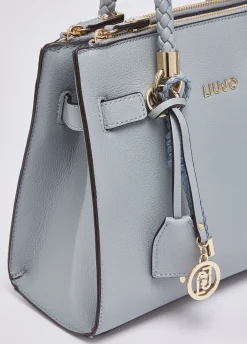Borsa satchel piccola con charms