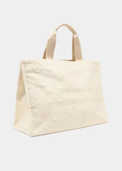 Borsa tote media in maglia