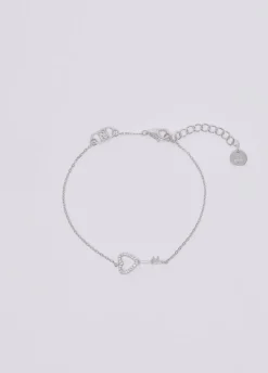 Bracciale in argento con charm