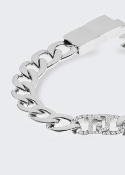 Bracciale monogram con brill