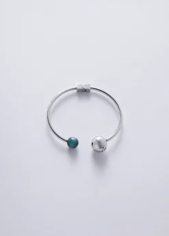 Bracciale regolabile con perle
