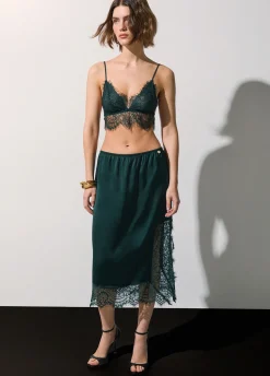 Bralette in pizzo chantilly