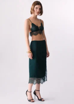 Bralette in pizzo chantilly