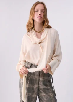 Camicia con sciarpa