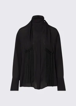 Camicia con sciarpa