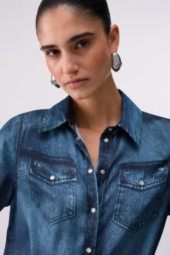 Camicia con stampa digitale