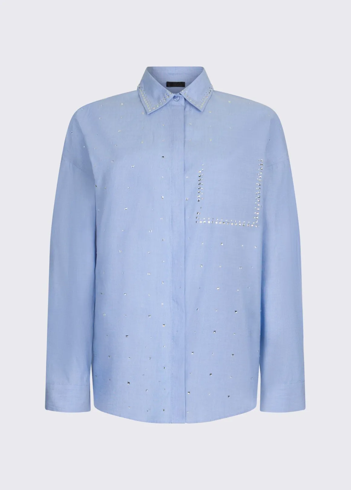 Camicia con strass
