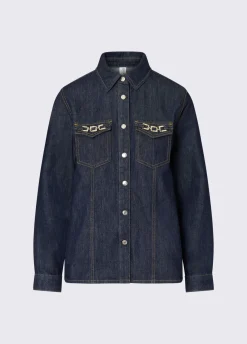 Camicia in denim slim fit