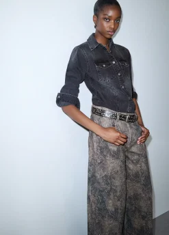 Camicia in denim slim fit