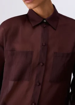 Camicia in organza