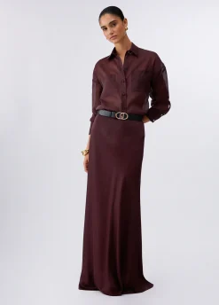 Camicia in organza