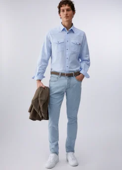 Camicia oxford con tasche