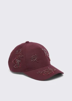 Cappello baseball con ricami