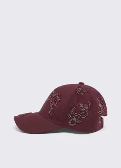Cappello baseball con ricami