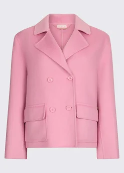 Cappotto corto in panno double