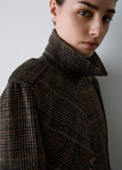 Cappotto lungo in lana