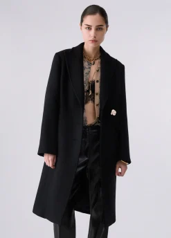 Cappotto lungo in lana