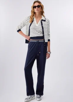 Cardigan a righe