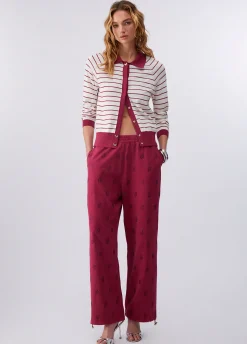 Cardigan a righe