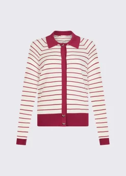 Cardigan a righe
