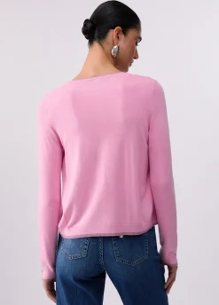 Cardigan con spacchetti