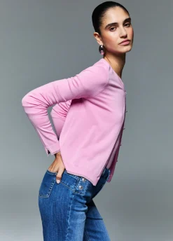 Cardigan con spacchetti
