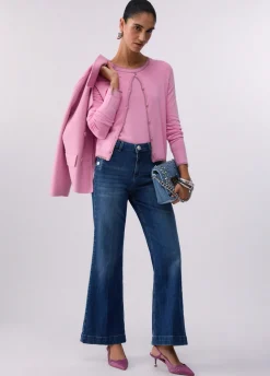 Cardigan con spacchetti