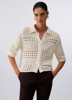 Cardigan in crochet