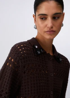 Cardigan in crochet