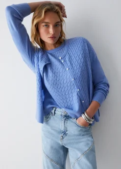 Cardigan in lana