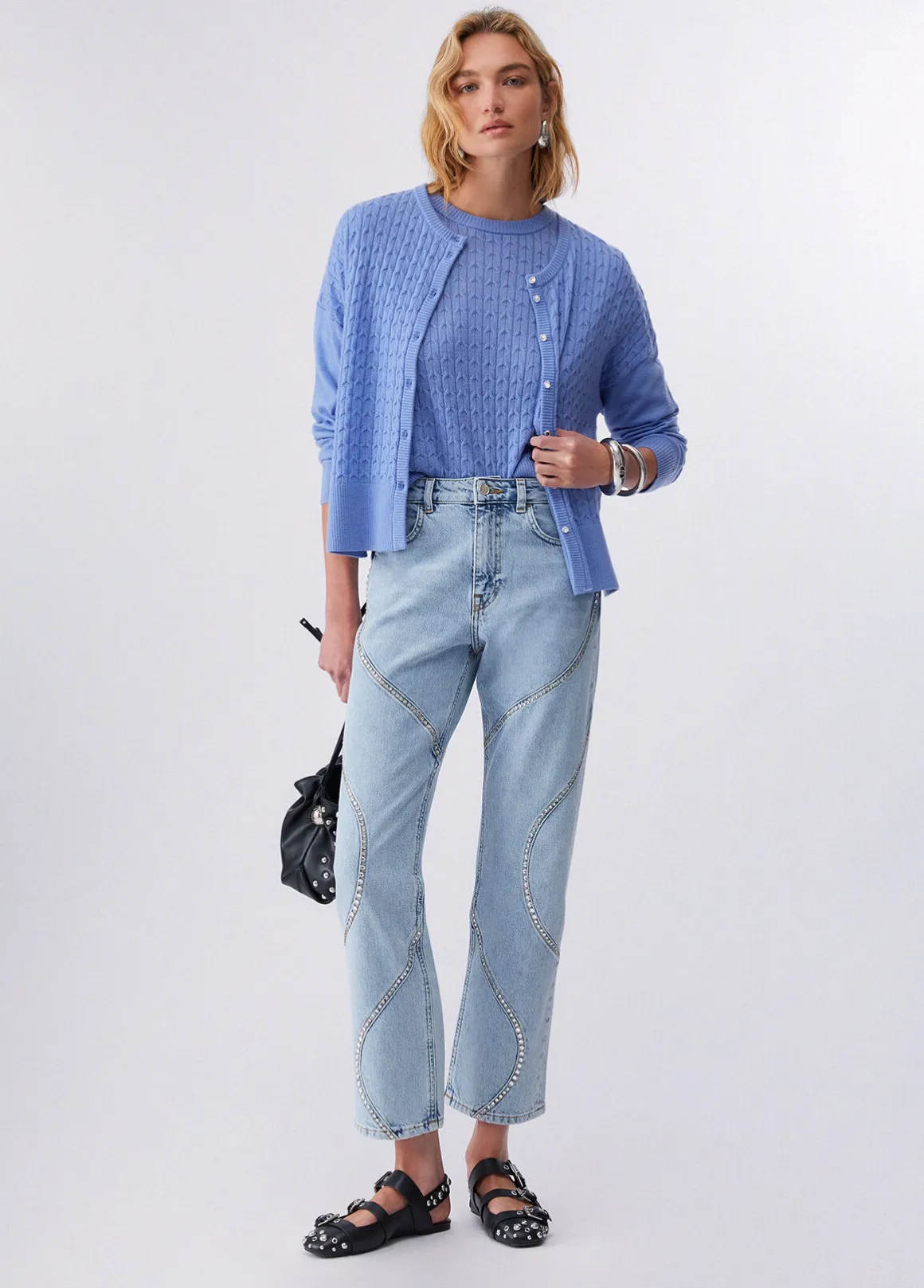 Cardigan in lana