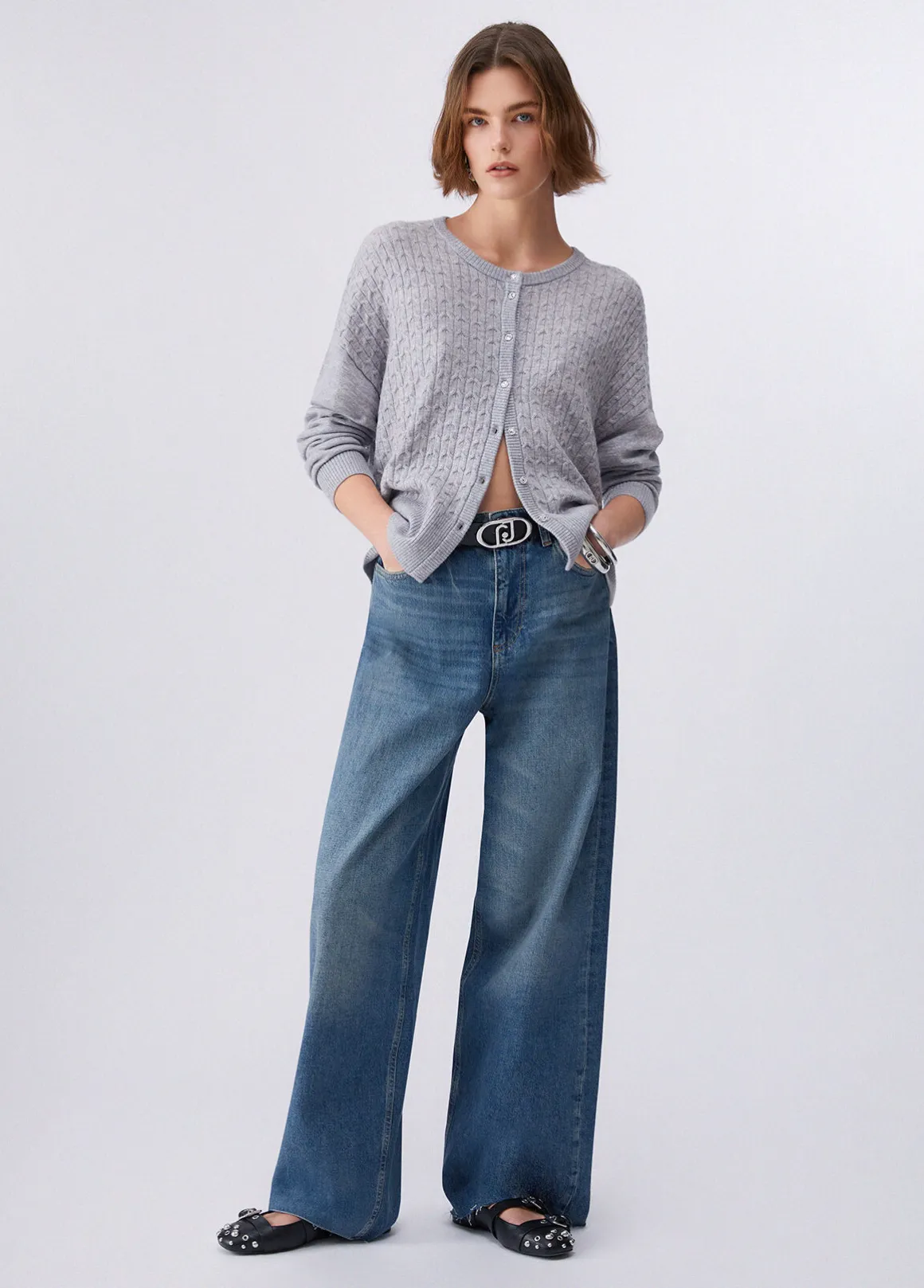 Cardigan in lana