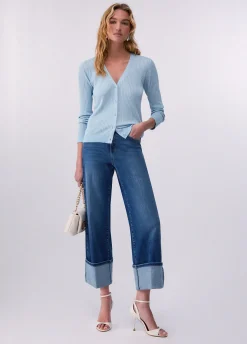 Cardigan in lurex