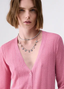 Cardigan in lurex