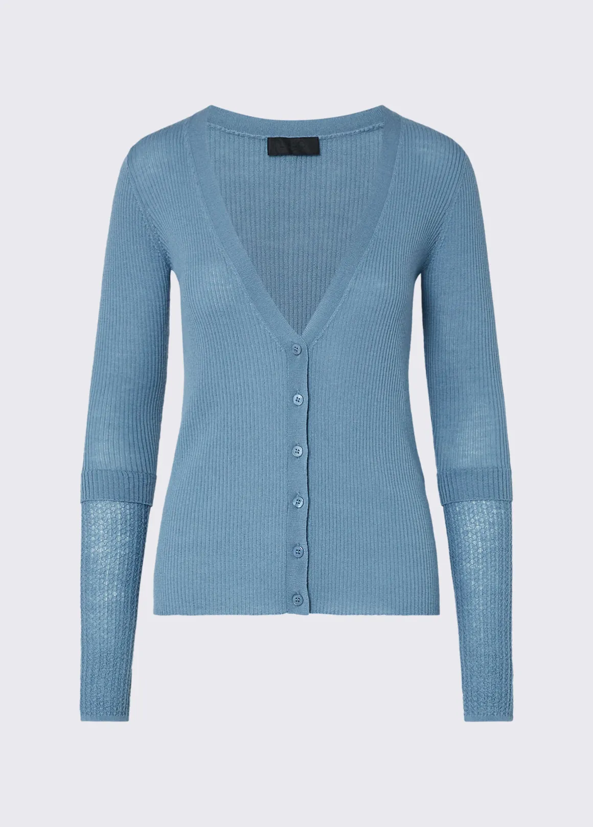 Cardigan in pura lana