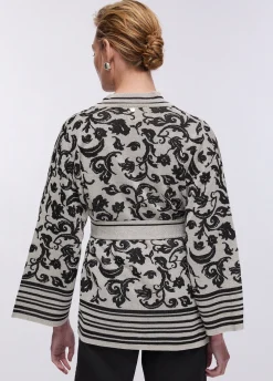 Cardigan jacquard