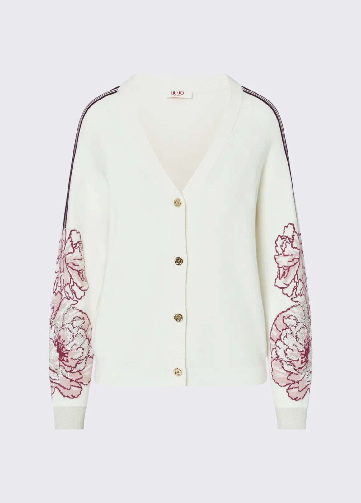 Cardigan jacquard