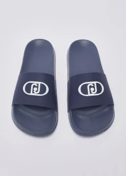 Ciabatte con logo monogram