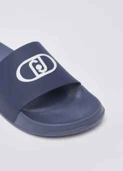 Ciabatte con logo monogram