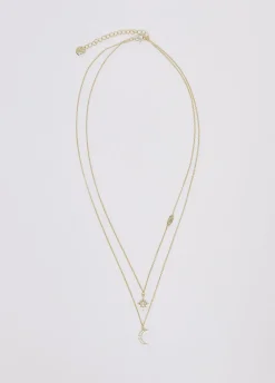 Collana in argento con charm