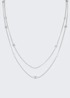 Collana multifilo con brill