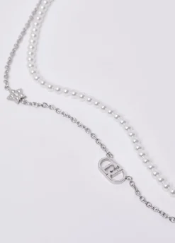 Collana multifilo con perle